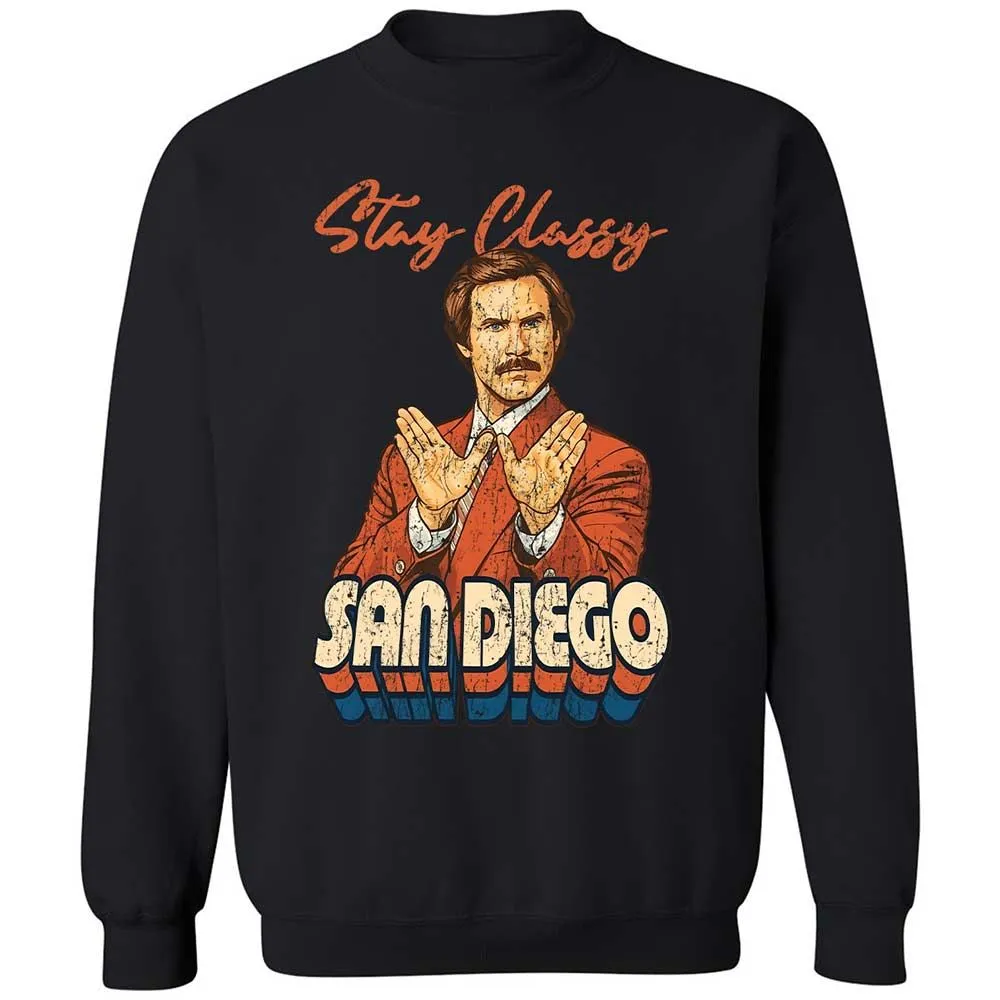 Classic Unisex Sweatshirt - RGX8N8GR - Black - 14
