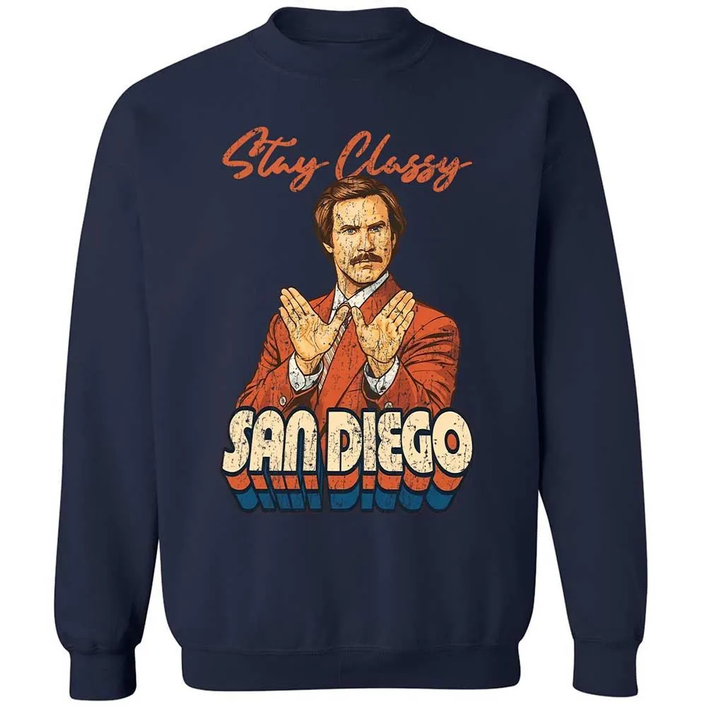 Classic Unisex Sweatshirt - RGX8N8GR - Navy - 15