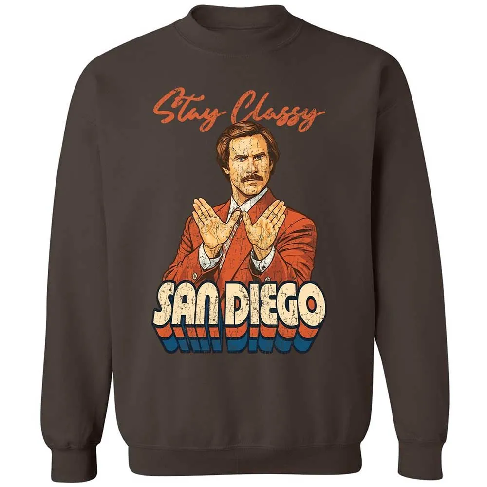 Classic Unisex Sweatshirt - RGX8N8GR - Dark Chocolate - 16