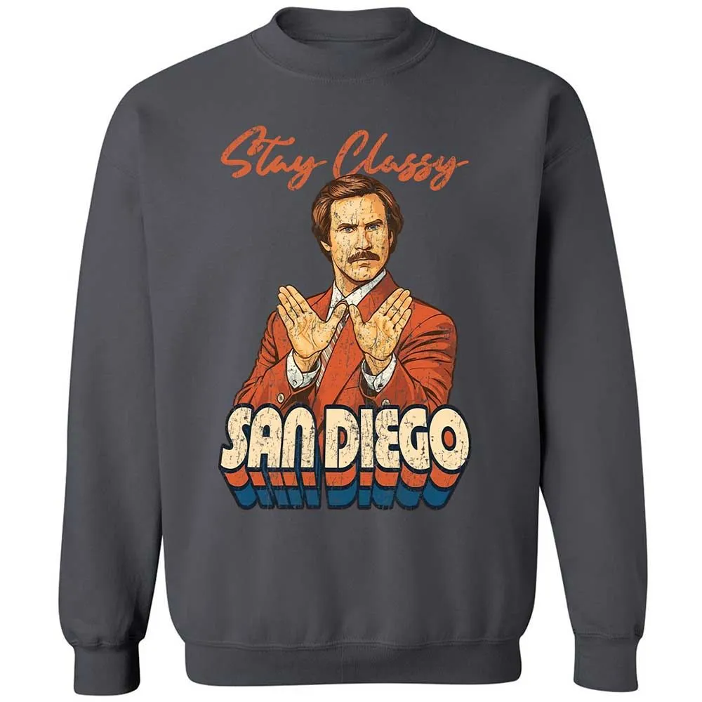 Classic Unisex Sweatshirt - RGX8N8GR - Charcoal - 18