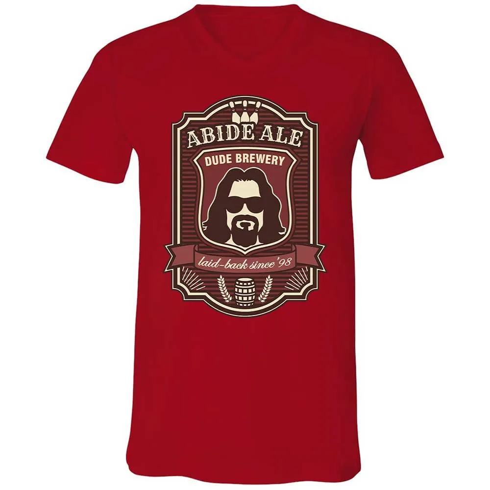 Unisex V-Neck T-Shirt - MR4YS5S8 - Red - 6
