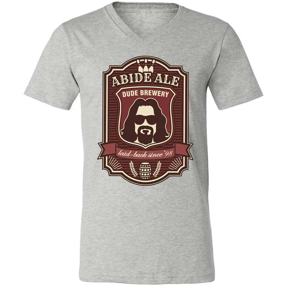 Unisex V-Neck T-Shirt - MR4YS5S8 - Athletic Heather - 15