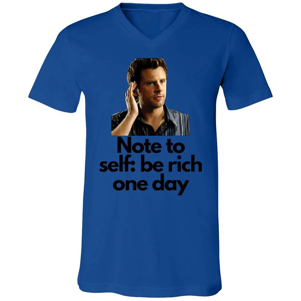 Unisex V-Neck T-Shirt - 772AERBD - True Royal - 3