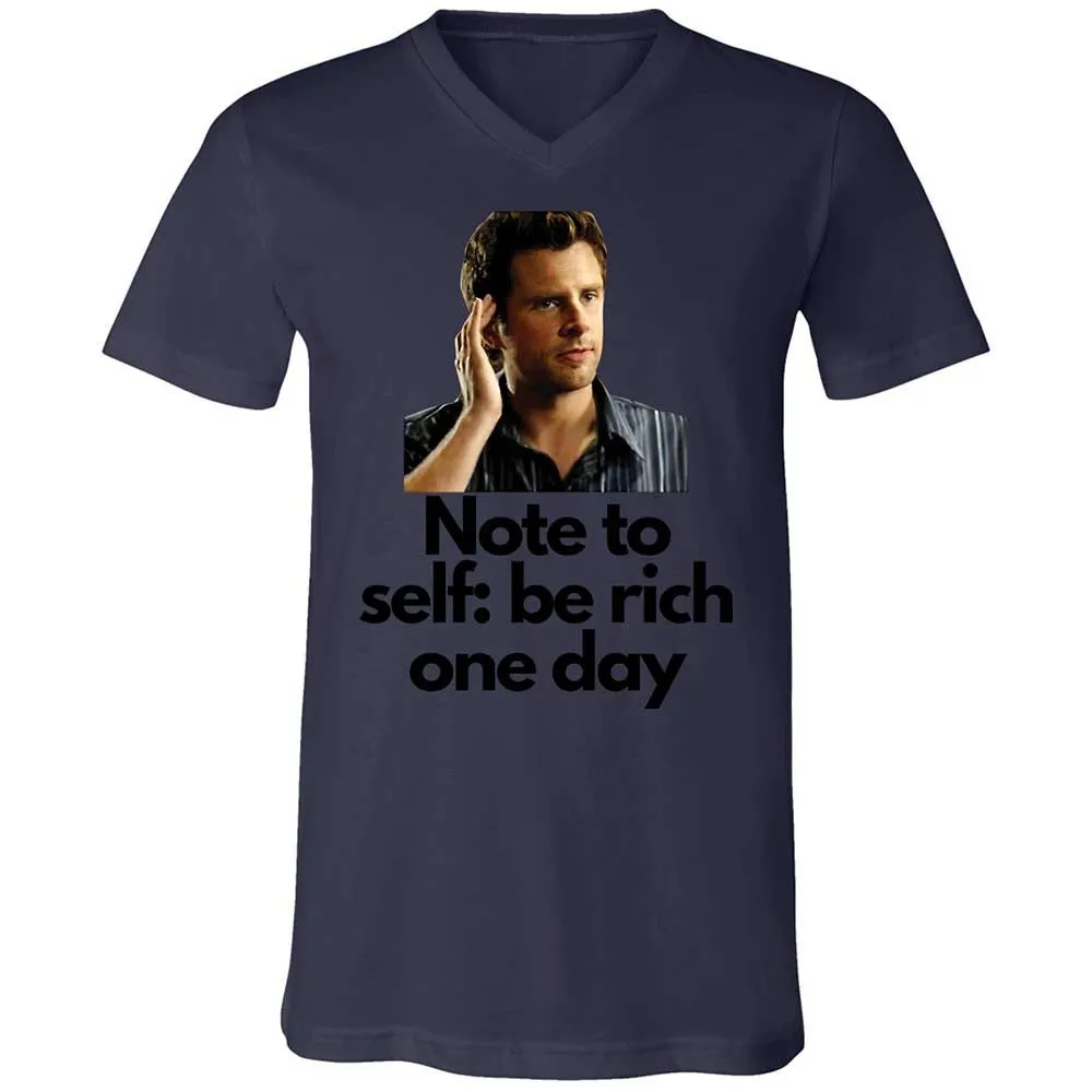 Unisex V-Neck T-Shirt - 772AERBD - Navy - 12