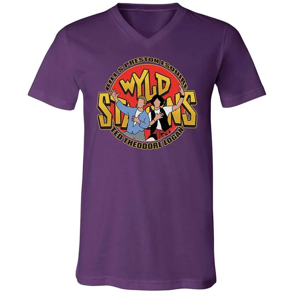 Unisex V-Neck T-Shirt - FB1J95J3 - Team Purple - 10