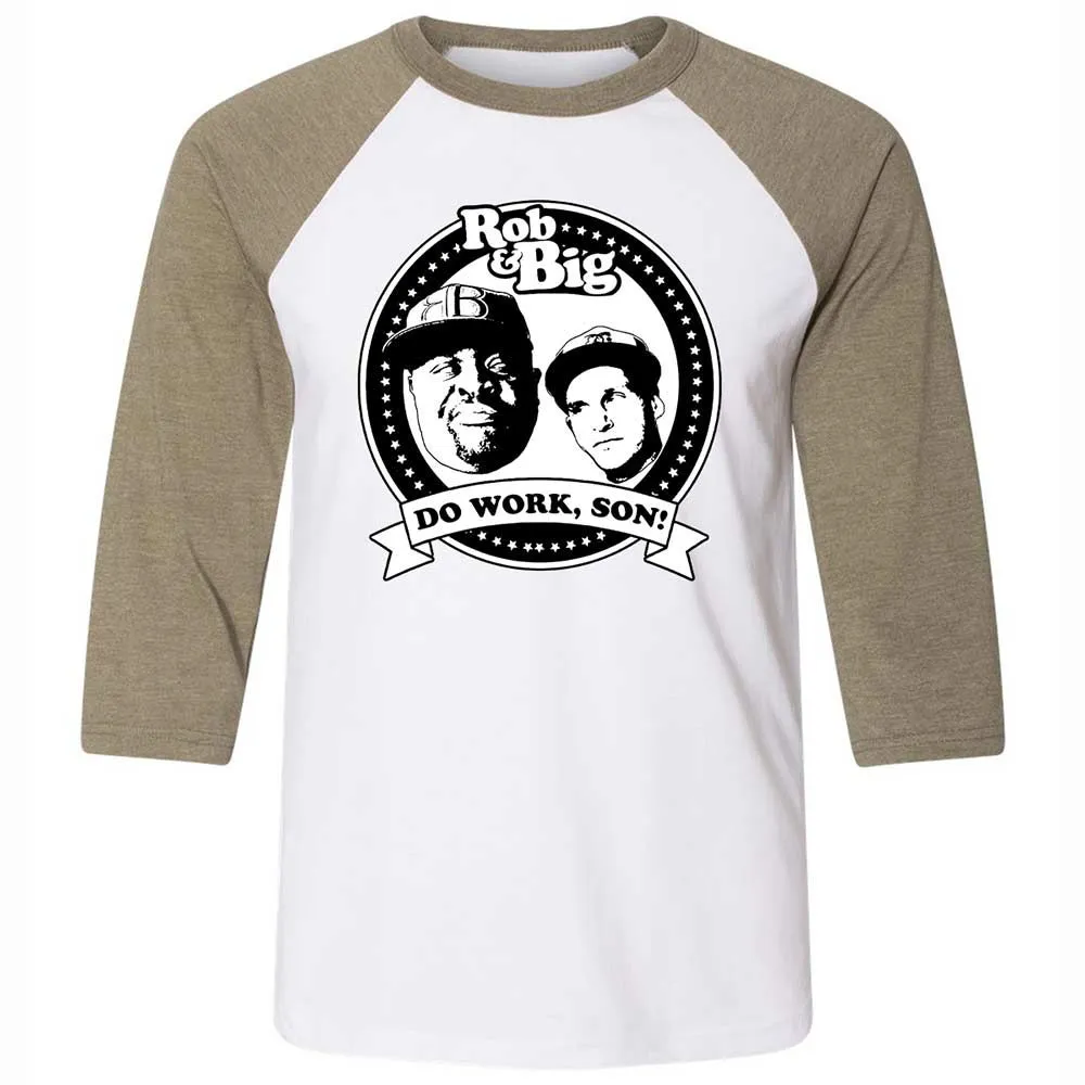 Do Work, Son - White/Heather Olive - 4
