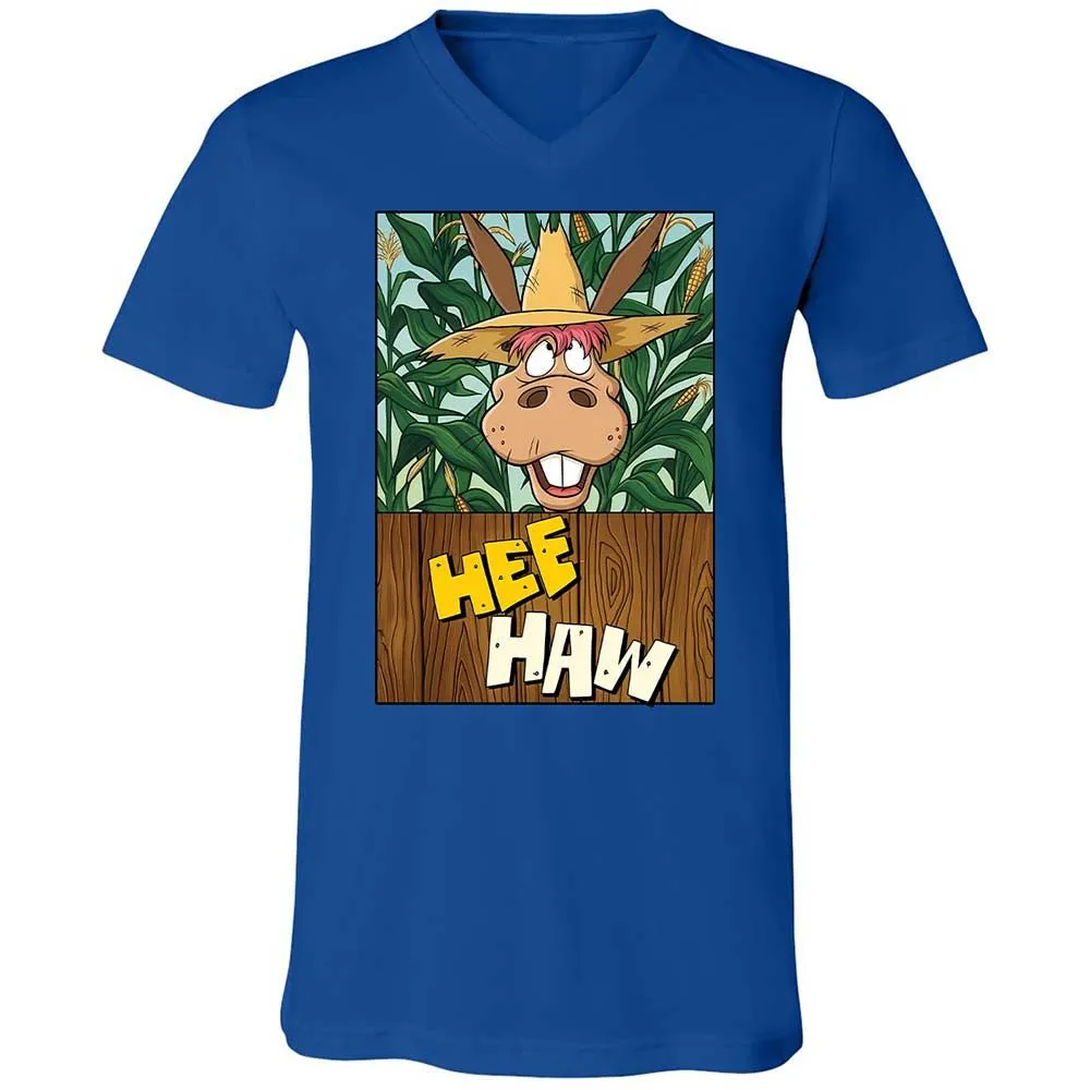 Unisex V-Neck T-Shirt - Z6A4QTDY - True Royal - 4