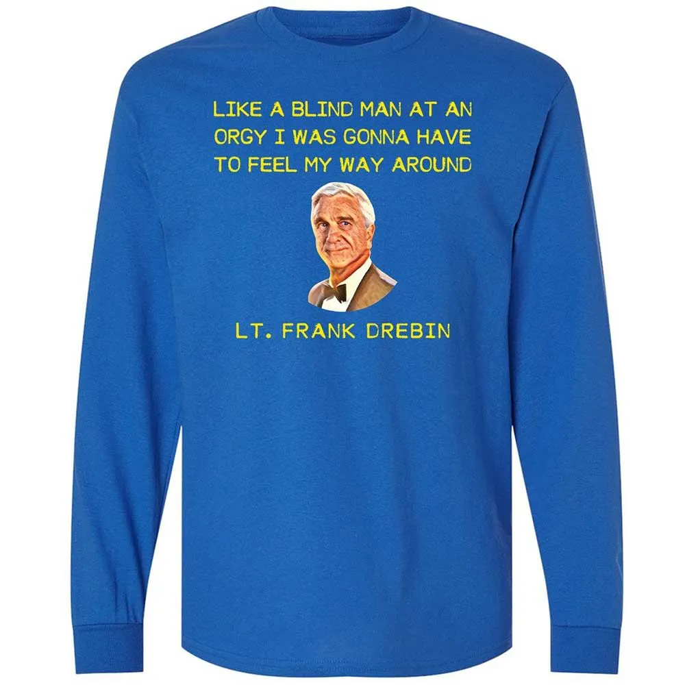 Long Sleeve T-Shirt - ZRSRUVUD - Royal - 3