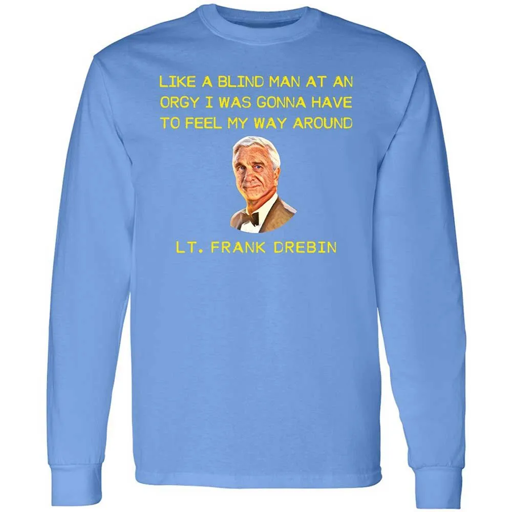Long Sleeve T-Shirt - ZRSRUVUD - Carolina Blue - 15