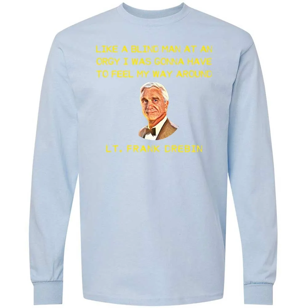 Long Sleeve T-Shirt - ZRSRUVUD - Light Blue - 18