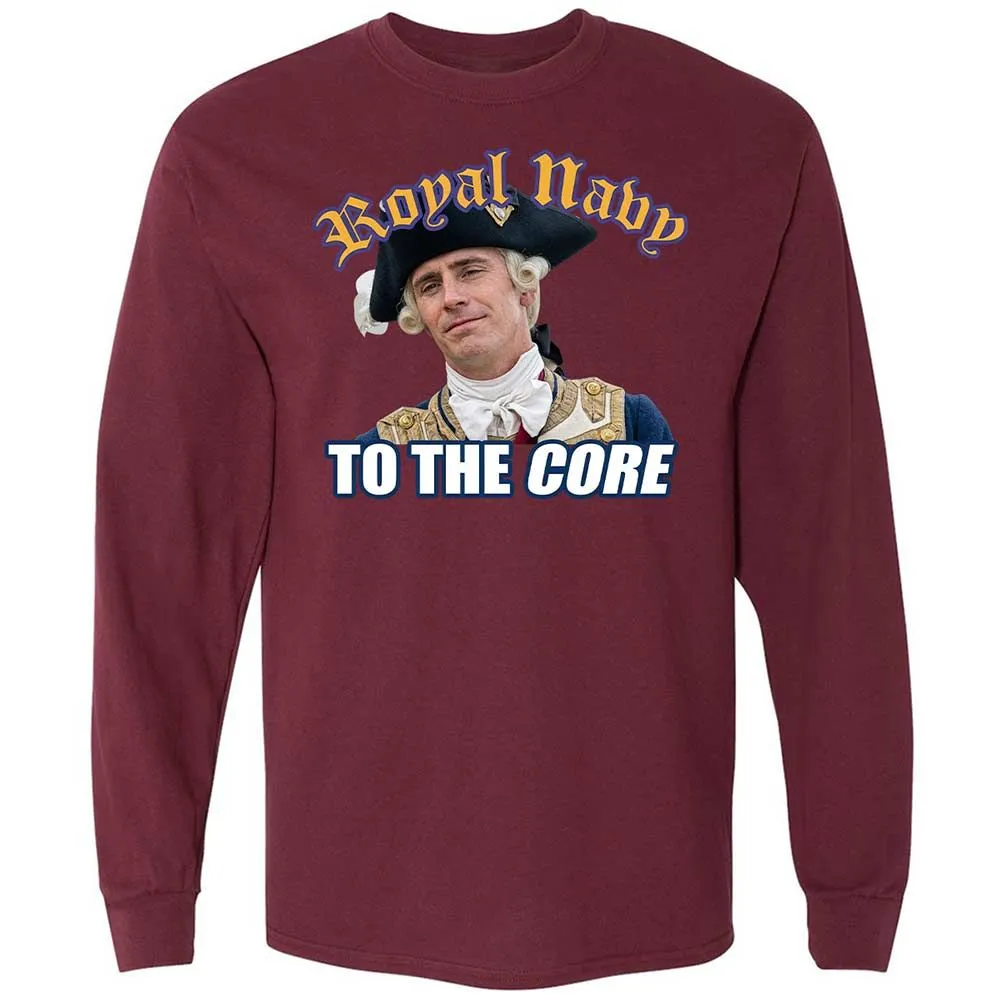 Long Sleeve T-Shirt - RE2HNPXA - Maroon - 16