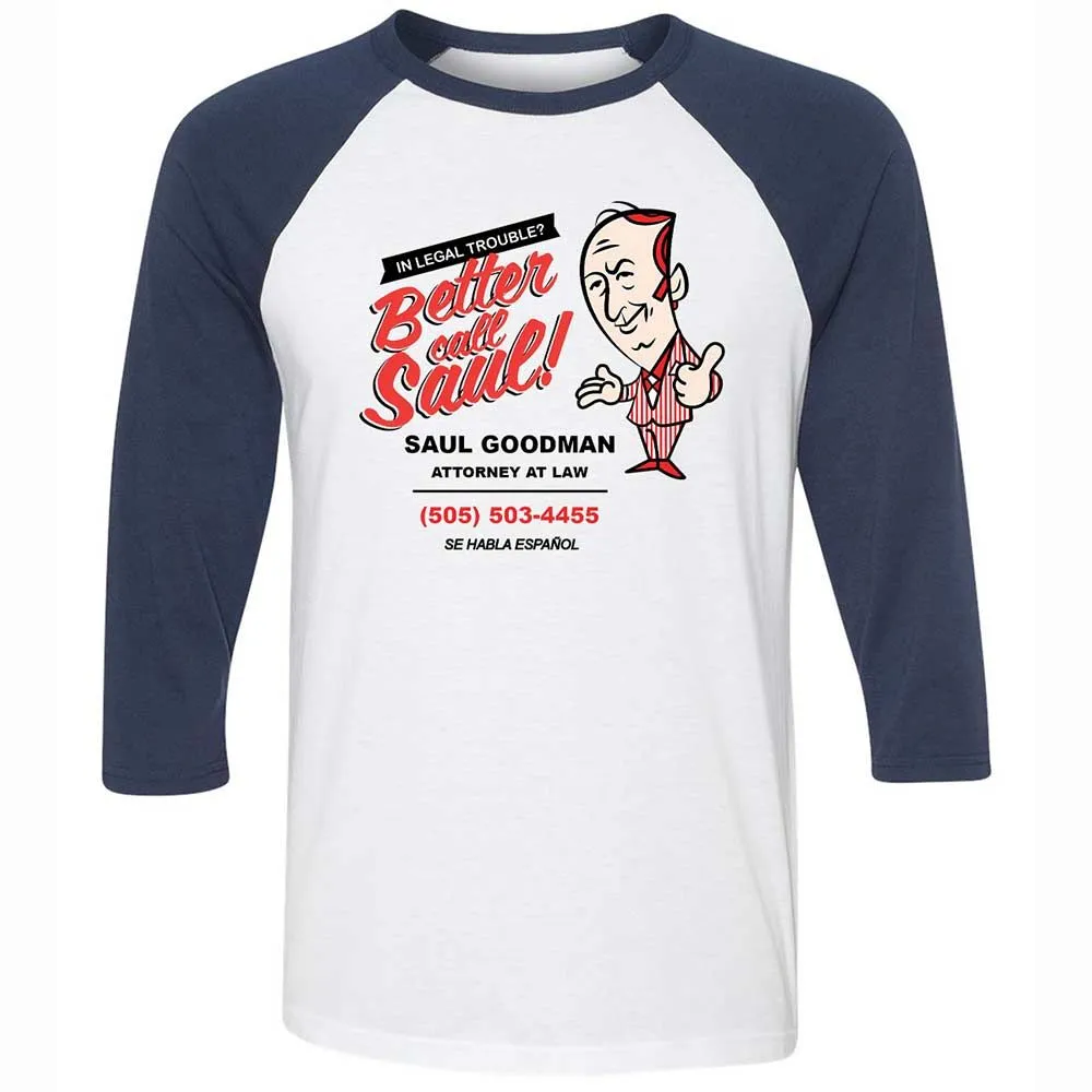 Better Call Saul - White/Navy - 8