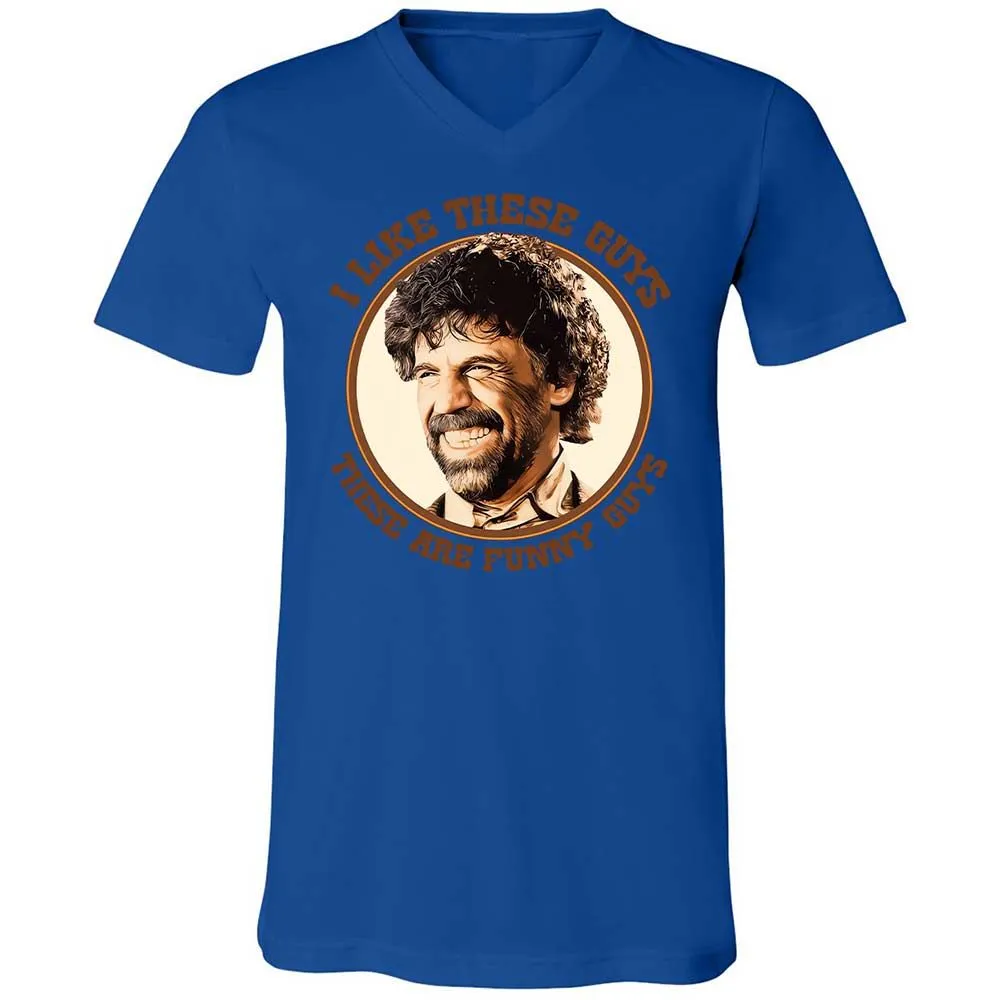 Unisex V-Neck T-Shirt - 9W21RDVR - True Royal - 3