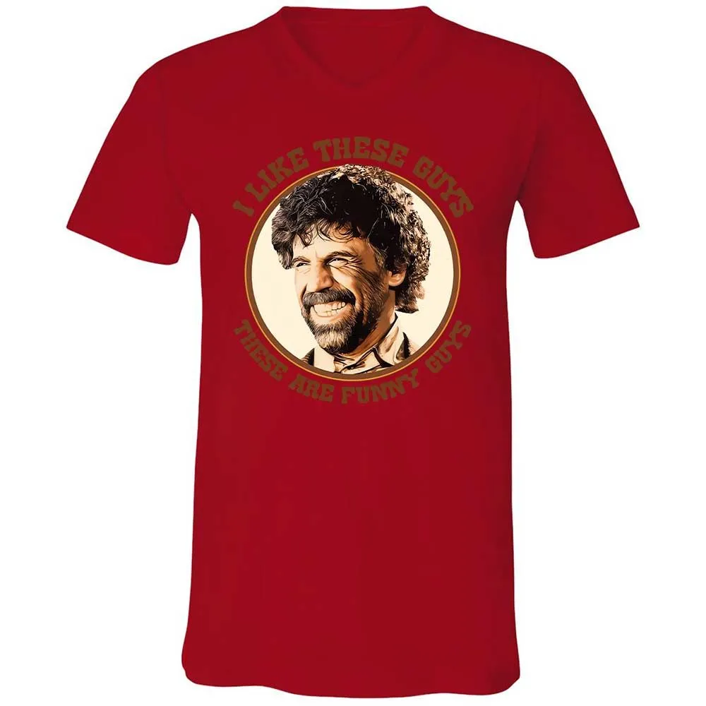 Unisex V-Neck T-Shirt - 9W21RDVR - Red - 5