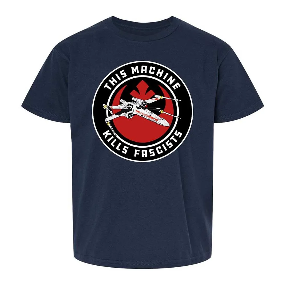 This Machine Kills Fascists - Navy - 2
