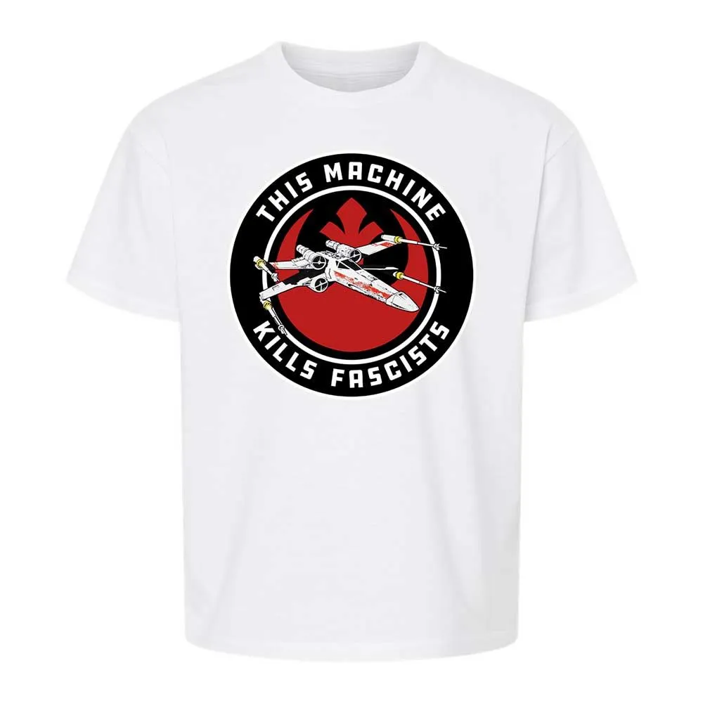 This Machine Kills Fascists - White - 5