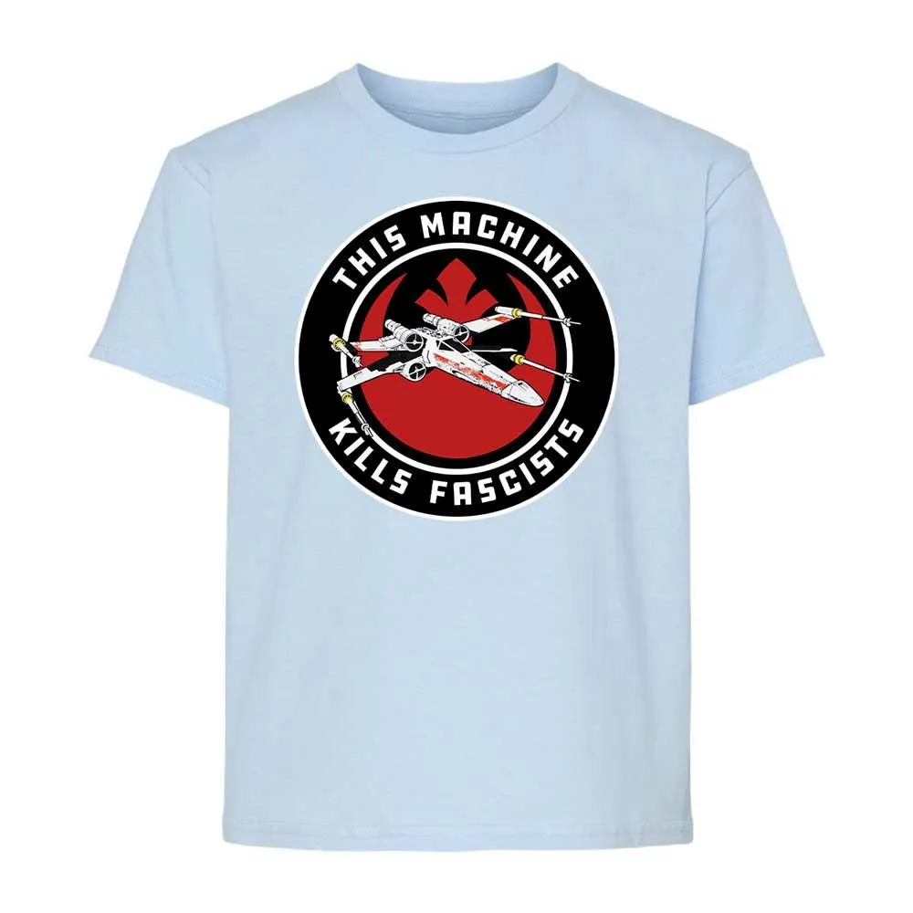 This Machine Kills Fascists - Light Blue - 6