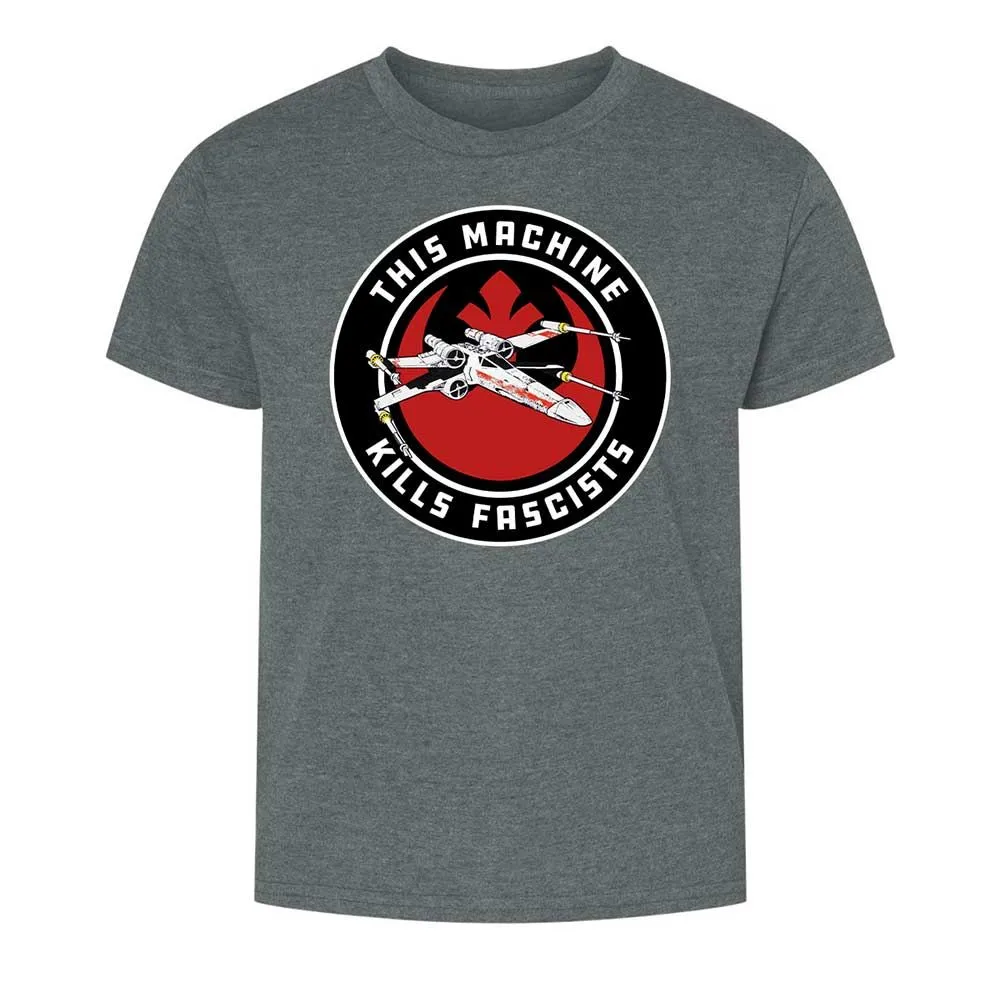 This Machine Kills Fascists - Dark Heather - 10