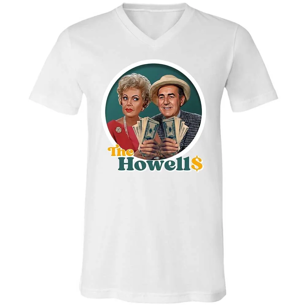 Unisex V-Neck T-Shirt - J85LEMM9 - White - 16