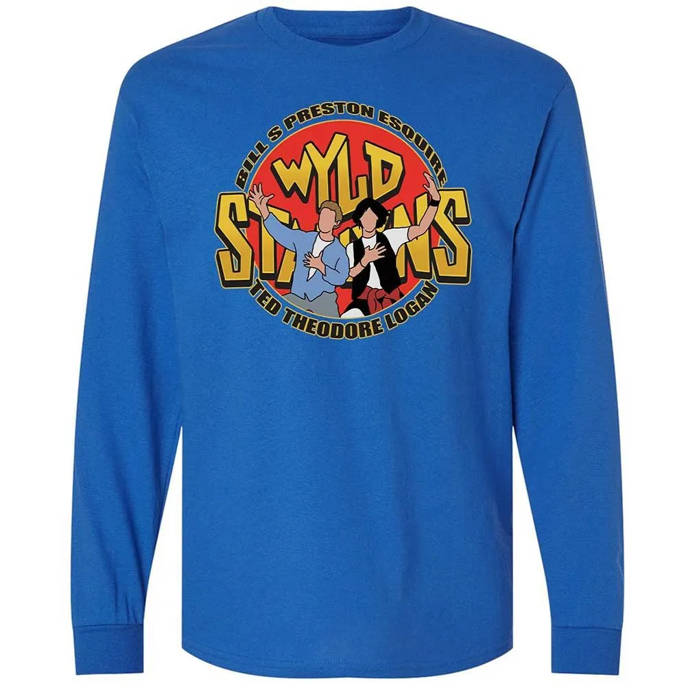 Long Sleeve T-Shirt - P91UPT7Z - Royal - 3