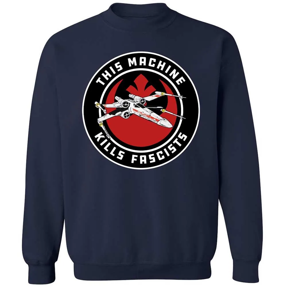 This Machine Kills Fascists - Navy - 2