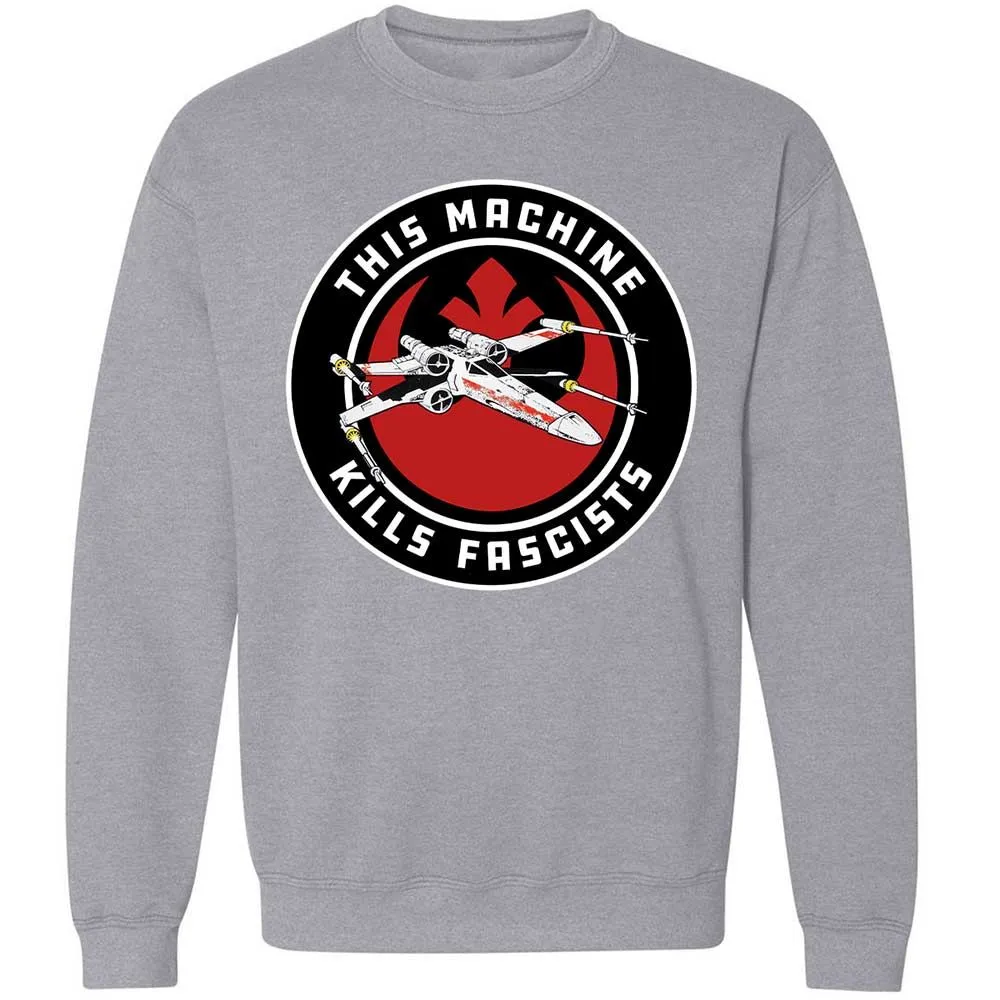 This Machine Kills Fascists - Sport Grey - 17