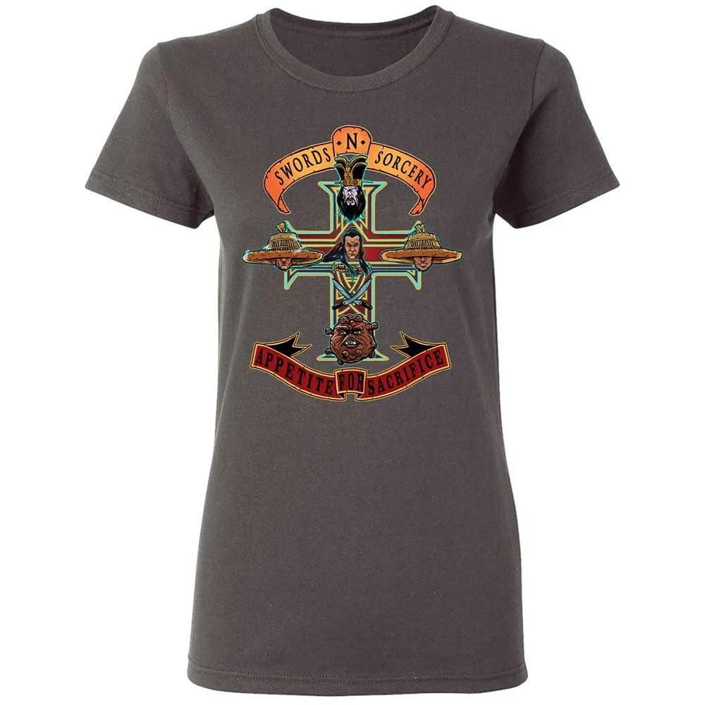 Women's T-Shirt - Z913J3K7 - Charcoal - 4