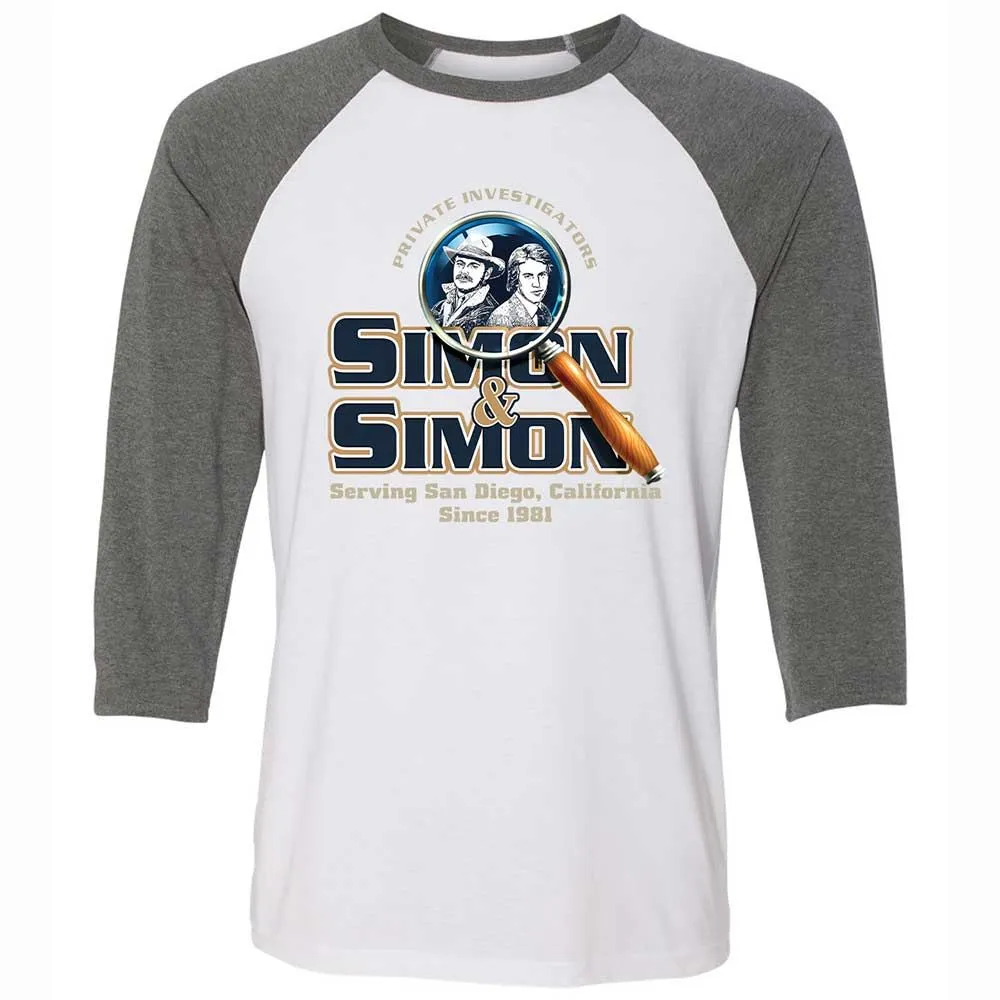 Unisex 3/4 Baseball Tee - 9CY8HJ4R - White/Deep Heather - 11