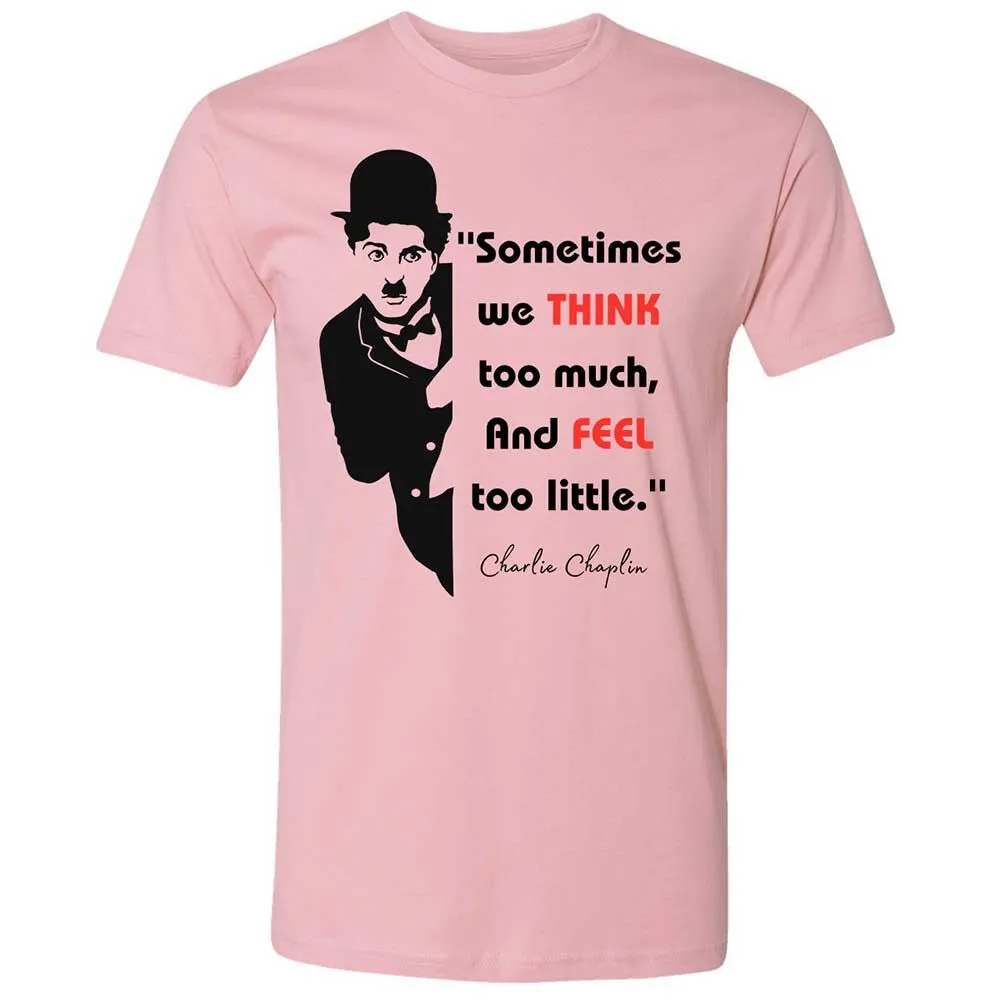 Sometimes we think too much - Light Pink - 5