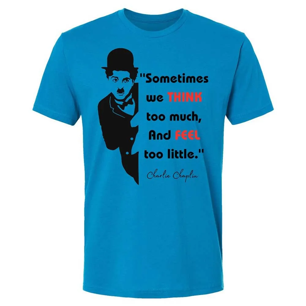 Sometimes we think too much - Turquoise - 6