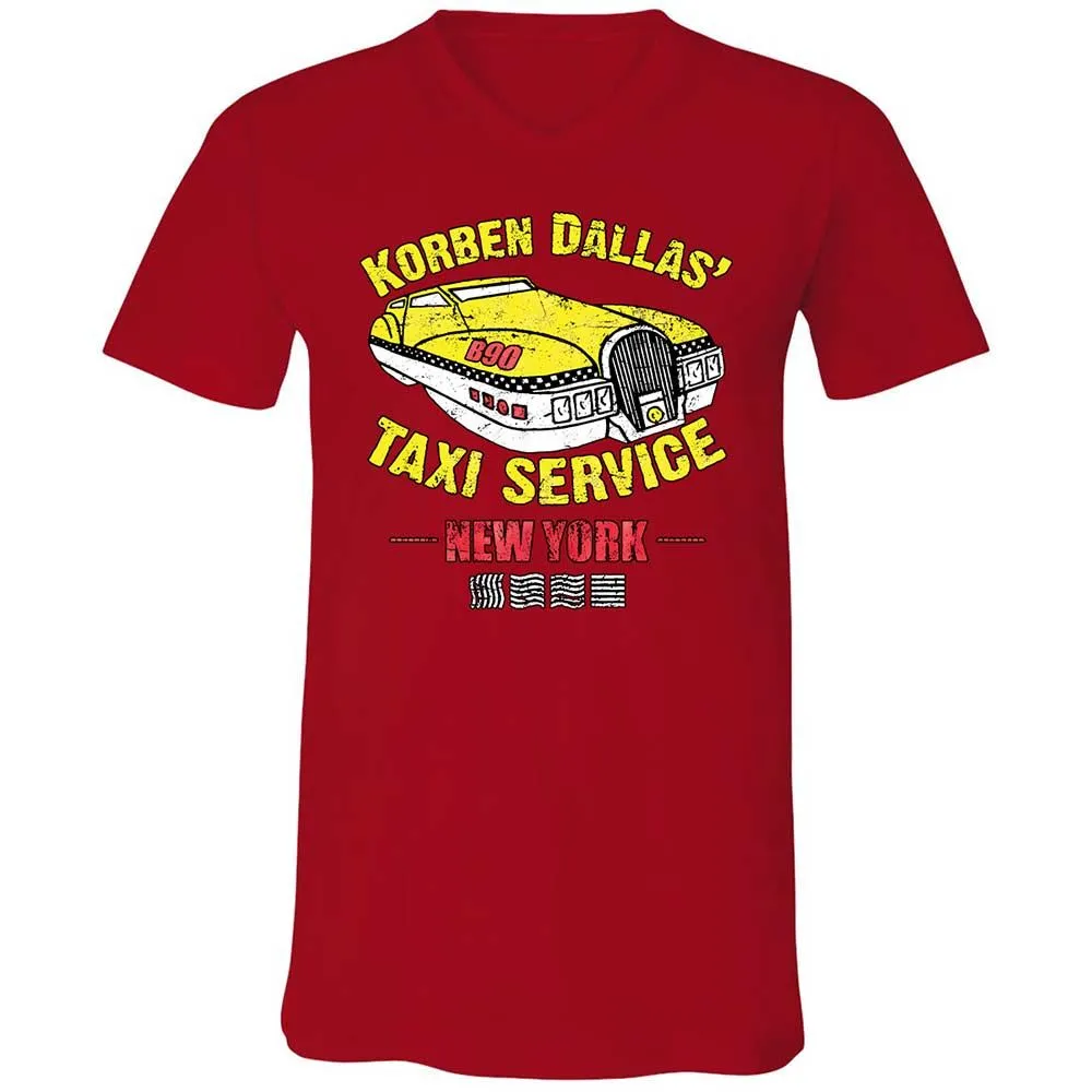Unisex V-Neck T-Shirt - DMQGD5WP - Red - 6