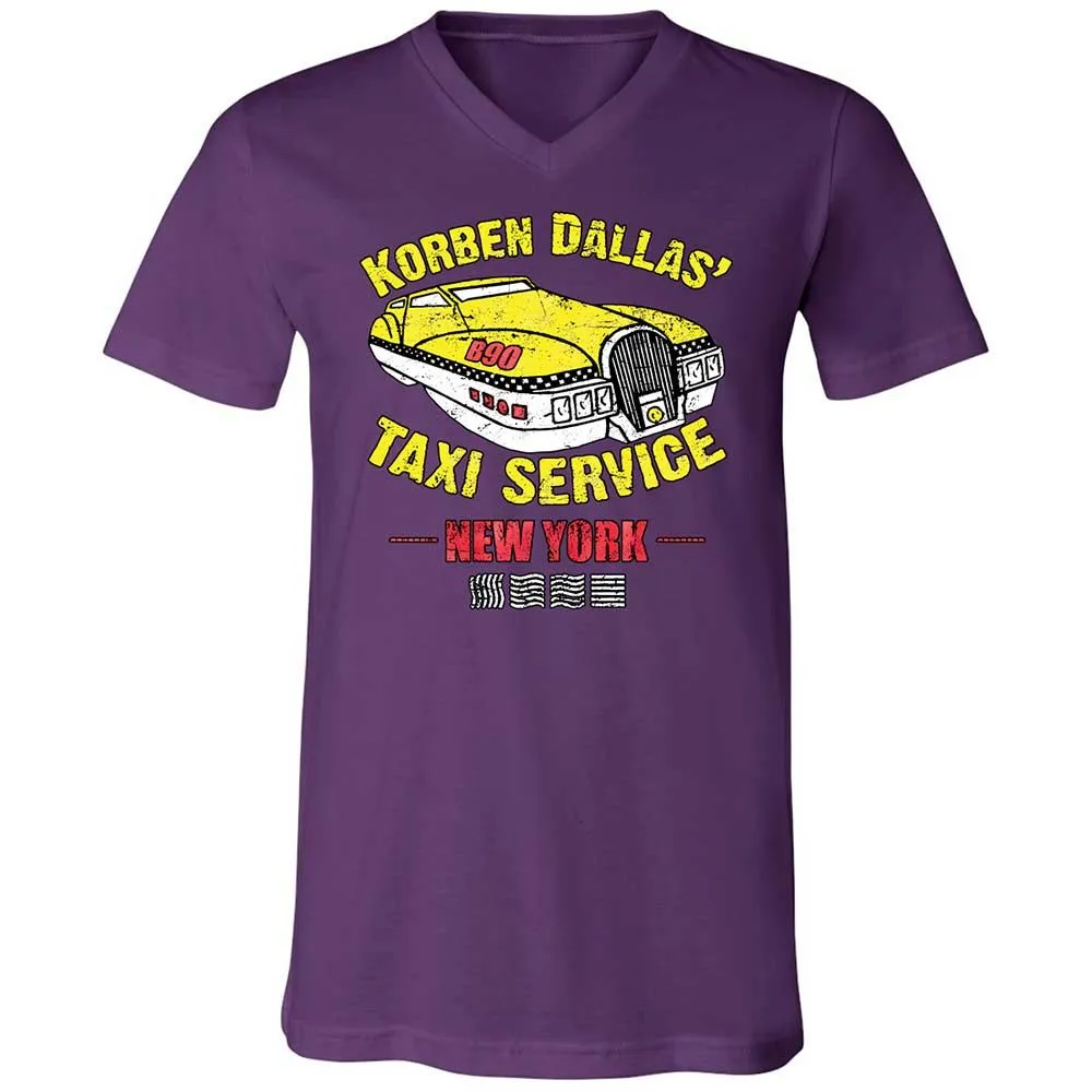 Unisex V-Neck T-Shirt - DMQGD5WP - Team Purple - 10