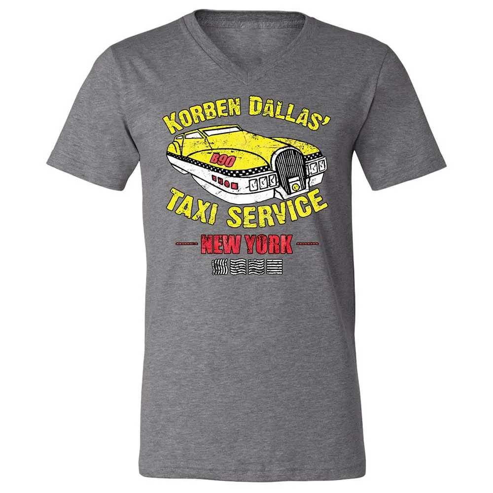 Unisex V-Neck T-Shirt - DMQGD5WP - Deep Heather - 14