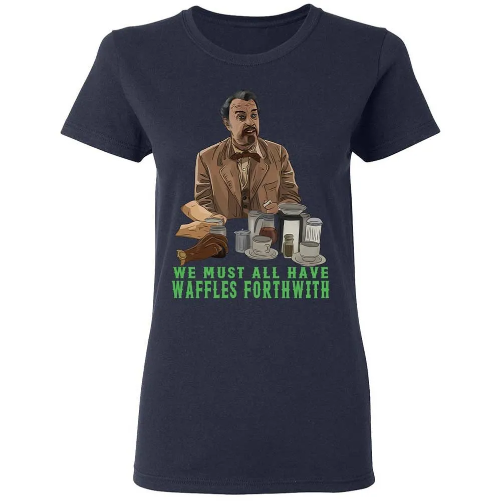Women's T-Shirt - FZJG48HF - Navy - 14