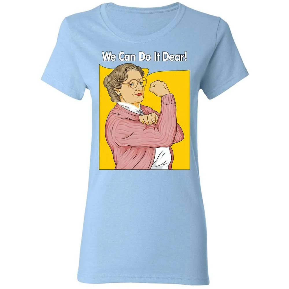 We Can Do It Dear - Light Blue - 13