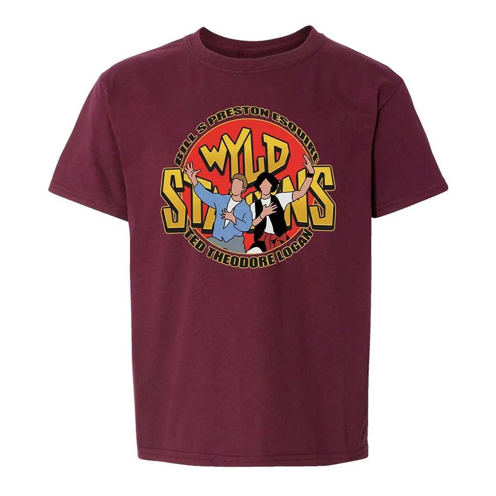 Kids T-Shirt - GHJBPWC9 - Maroon - 14