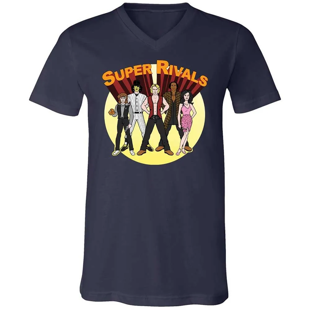 Unisex V-Neck T-Shirt - 1EA6MGTG - Navy - 2