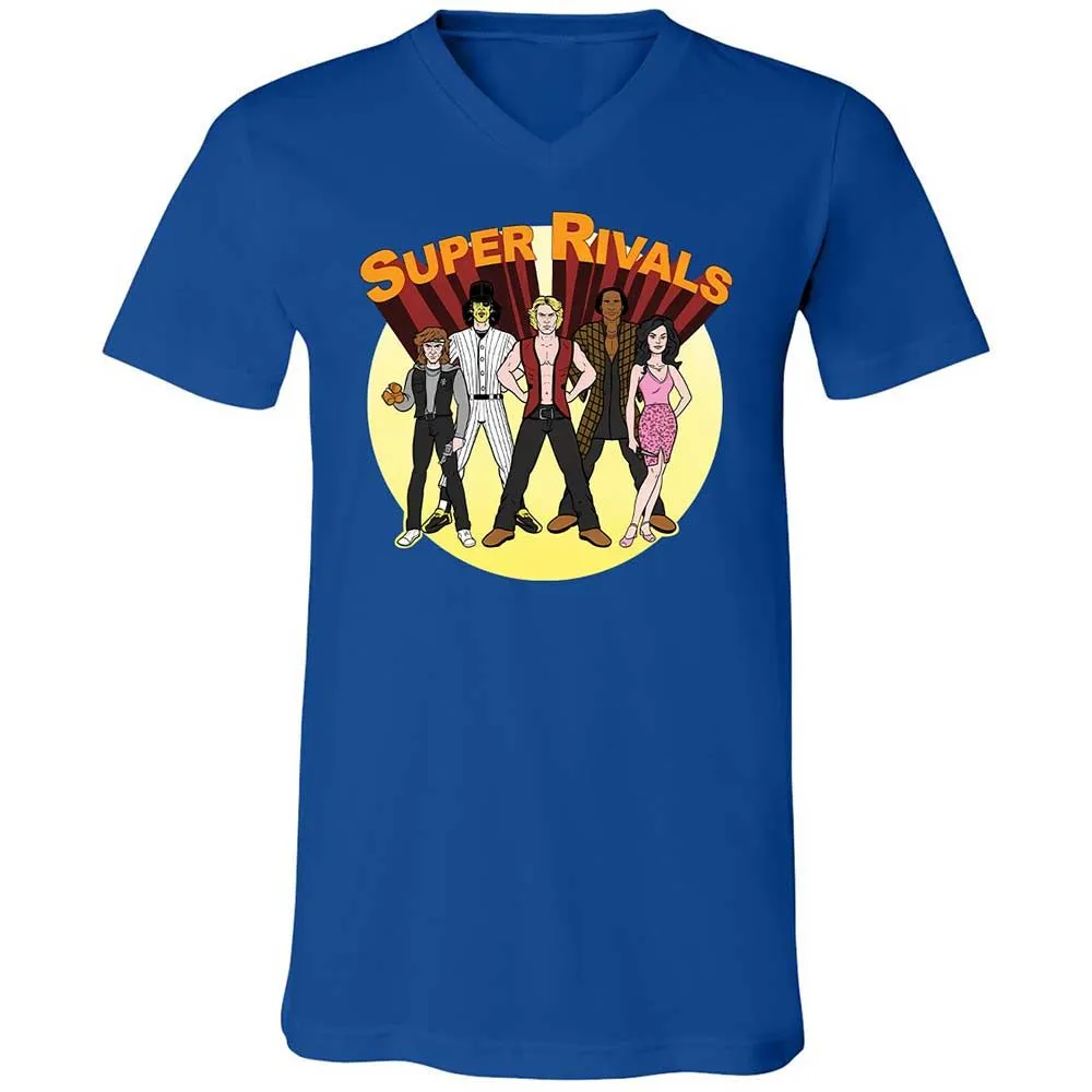 Unisex V-Neck T-Shirt - 1EA6MGTG - True Royal - 4
