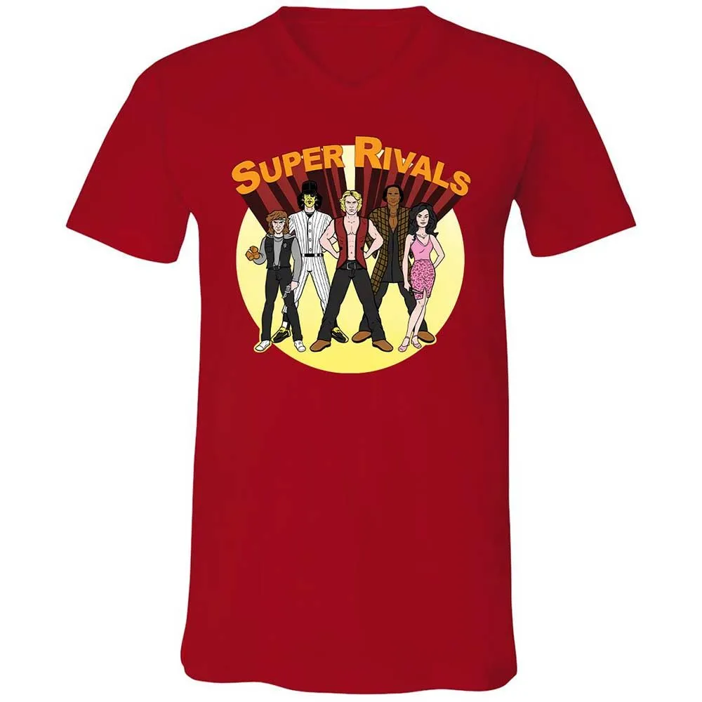 Unisex V-Neck T-Shirt - 1EA6MGTG - Red - 6