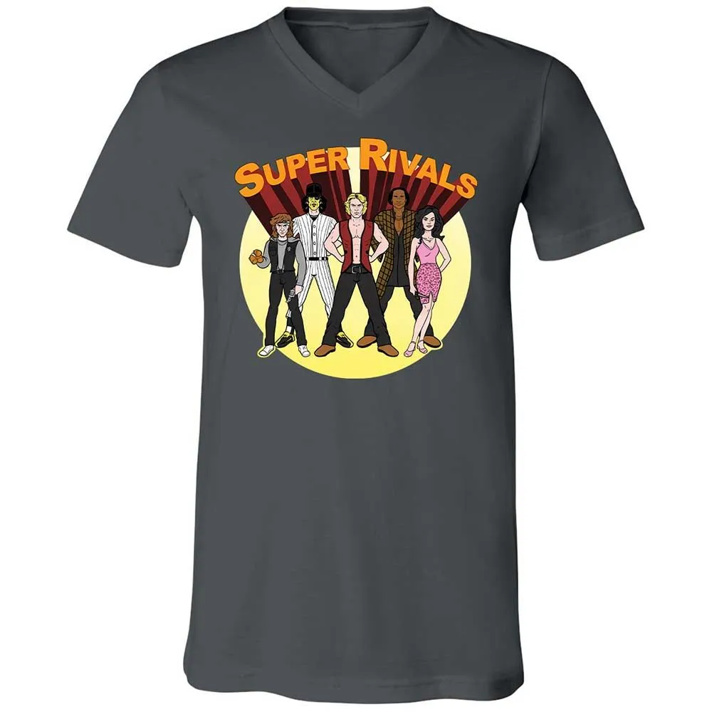 Unisex V-Neck T-Shirt - 1EA6MGTG - Asphalt - 13