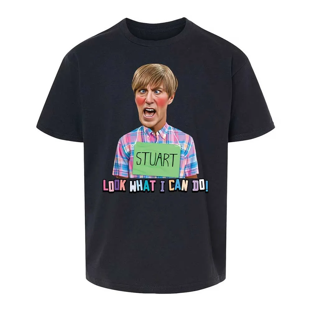 Kids T-Shirt - E7GXKW8F - Black - 7
