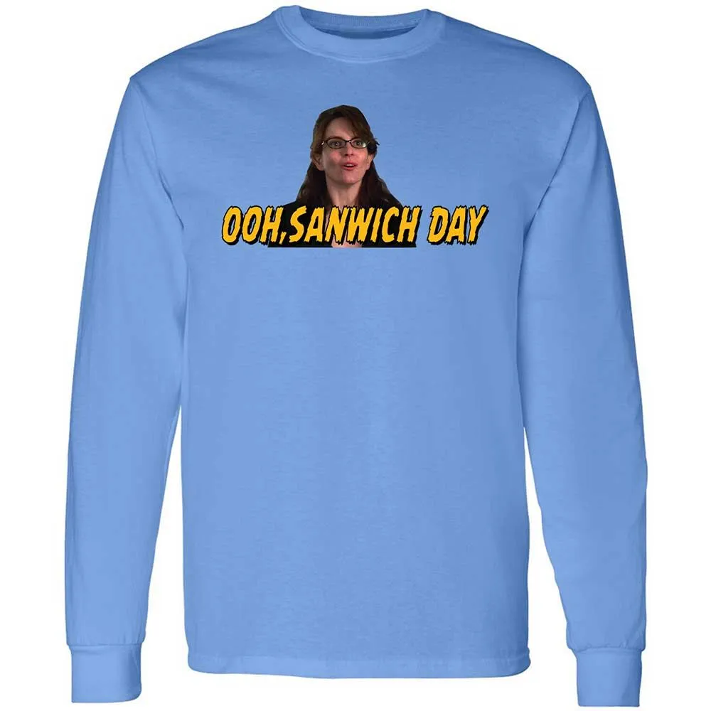 Long Sleeve T-Shirt - Z8CKP1RS - Carolina Blue - 5