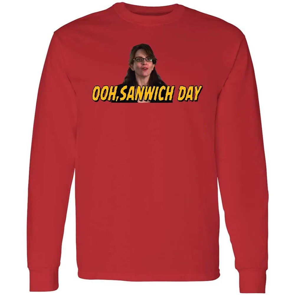 Long Sleeve T-Shirt - Z8CKP1RS - Red - 8