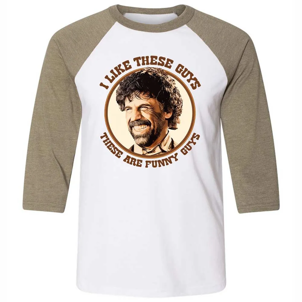 Unisex 3/4 Baseball Tee - GQW1269R - White/Heather Olive - 4