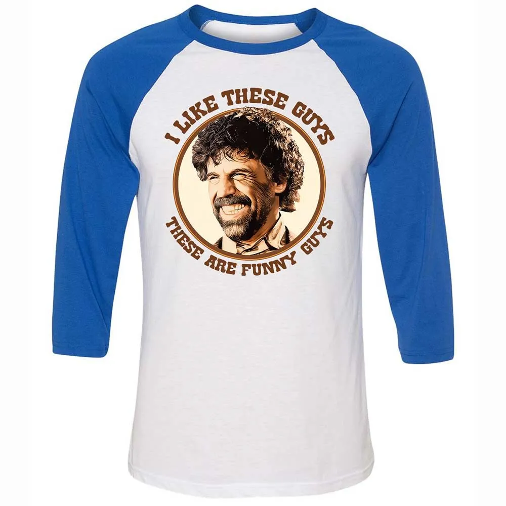 Unisex 3/4 Baseball Tee - GQW1269R - White/True Royal - 10
