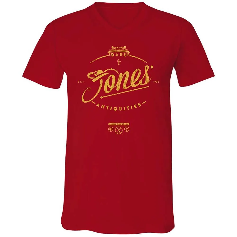Unisex V-Neck T-Shirt - M6GULHET - Red - 6