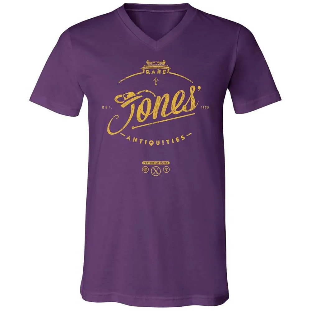 Unisex V-Neck T-Shirt - M6GULHET - Team Purple - 10