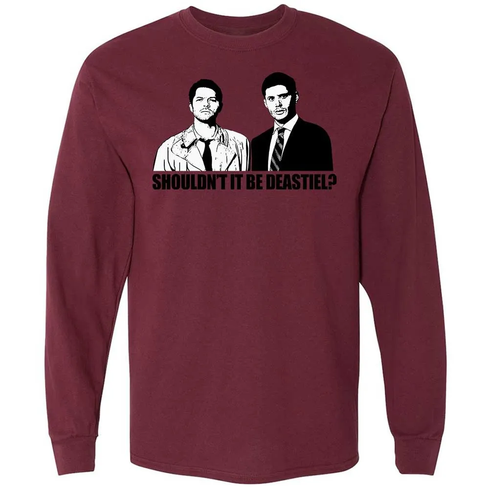 Long Sleeve T-Shirt - LASTLPRY - Maroon - 16