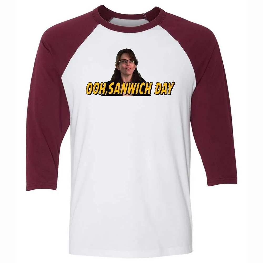 Unisex 3/4 Baseball Tee - YCZM9LPY - White/Maroon - 7