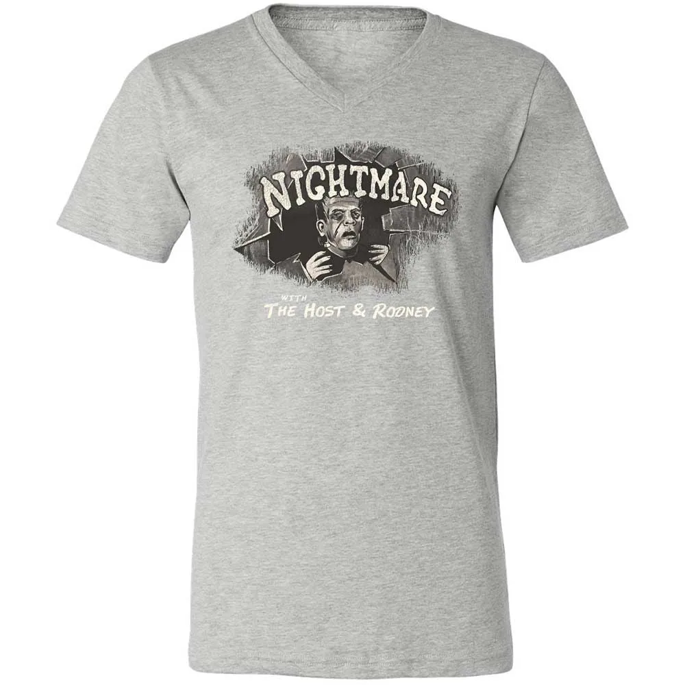 Nightmare with The Host and Rodney - Athletic Heather - 15